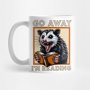 Go Away I'm Reading Mug